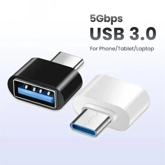 Mini adaptador tipo C a USB 3,0 USB-C macho OTG A conector de datos hembra para MacBook ProiPadMini 6/ProMacBookAirType…