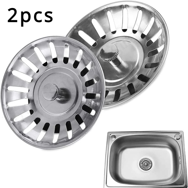 2 uds tapón colador de fregadero de cocina tapón de residuos filtro de fregadero filtro colador de fregadero drenaje de…