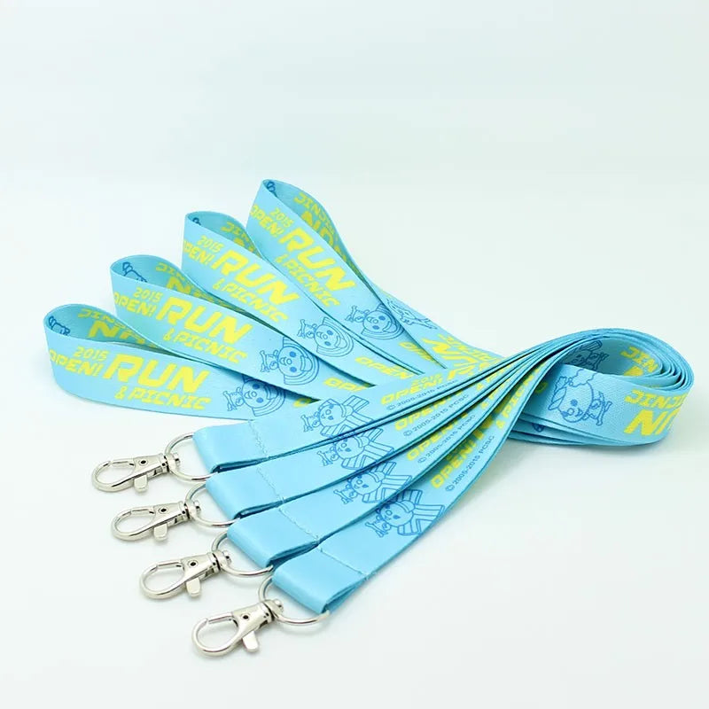 2022 Promotional Item Custom Sublimation Printing LOGO Polyester Keychain Holder Lanyards With Lobster Hook for Business
