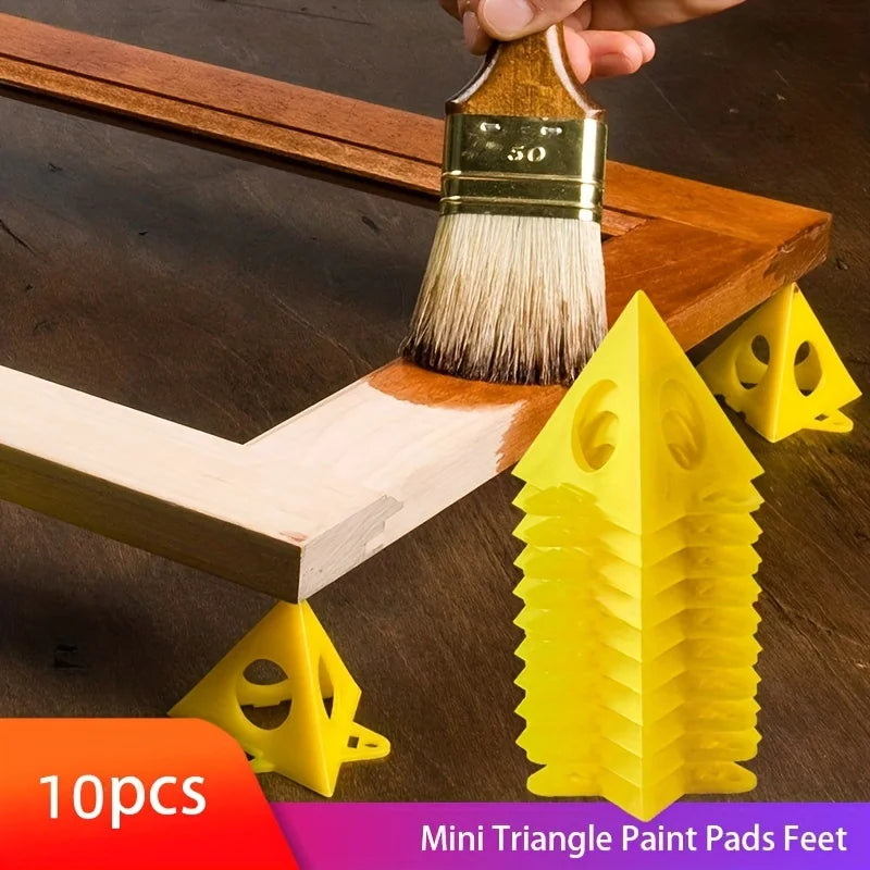 Soportes de pirámide para pintura de pintor, Mini soportes de pintura de cono para lienzos y elevadores de puertas, sop…