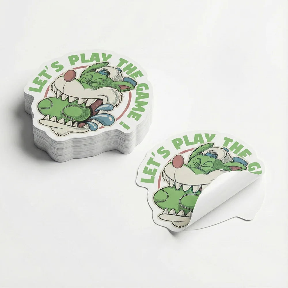 Custom Vinyl Die Cut UV Holographic Epoxy Sticker Vsco Cartoon Pvc Label Pack Adhesive Waterproof Customs Logo Stickers Sheet
