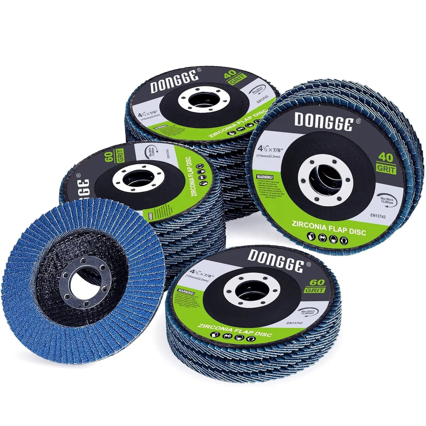 OEM 4.5inch Polishing Disc Zirconium Oxide Abrasive Flap Disc Abrasive Paper Grind Wheel Disc for Metal