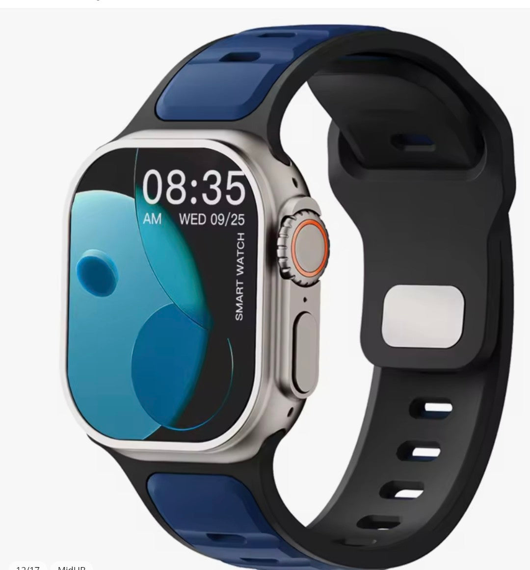 Correa Deportiva de Silicona para Apple Watch Series 4â€“11, SE y Ultra â€“ 40 a 49 mm