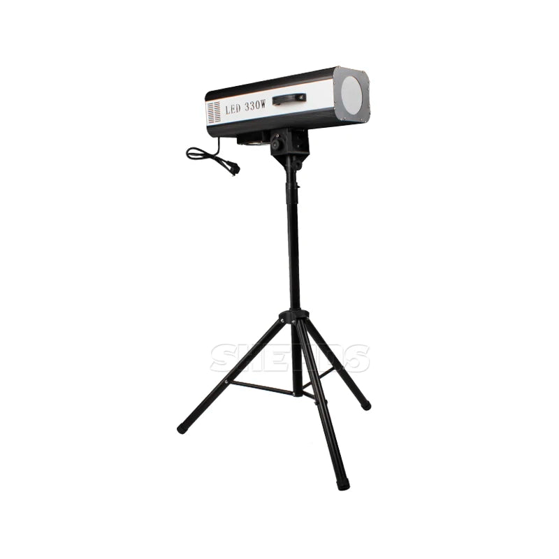 SHEHDS 330W LED Mini Follow Spot Manual Wedding Stage Lighting