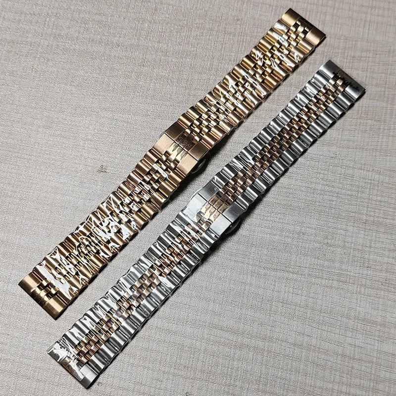 Manufacturers wholesale low-cost universal quick-break switch raw ear five cows five beads stainless steel watchband