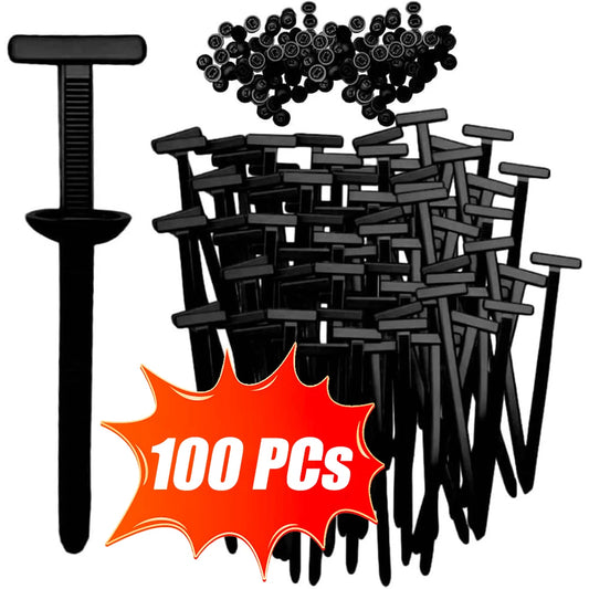 Hebillas universales para bridas de nailon para coche, soporte de bridas con cremallera autoblocante de alta resistenci…
