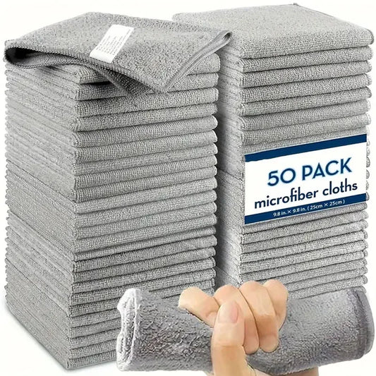 Paños de limpieza de microfibra para bicicleta, toalla de cocina para coche, paño absorbente suave y quitamanchas, toal…