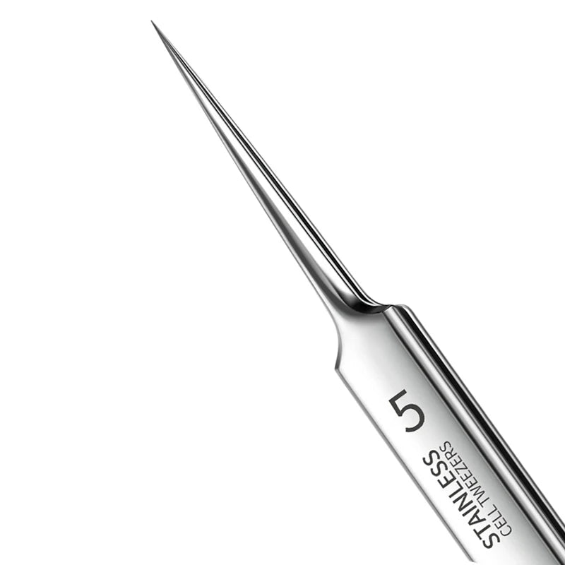 Alemán Ultrafino No. Pinzas con Clip para espinillas y espinillas, 5 celdas, salón de belleza, artefacto especial para…
