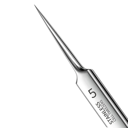 Alemán Ultrafino No. Pinzas con Clip para espinillas y espinillas, 5 celdas, salón de belleza, artefacto especial para…