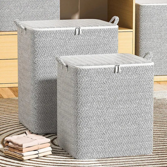 Bolsa de almacenamiento de gran capacidad para el hogar, organizador de armario de Material no tejido, se puede utiliza…