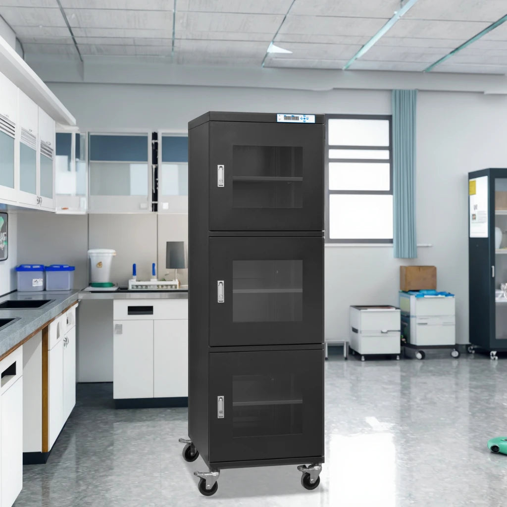 KEXING ESD Dry Cabinet 718L Industrial Style Adjustable Humidity Cabinet for School Hospital Laboratory Workshop