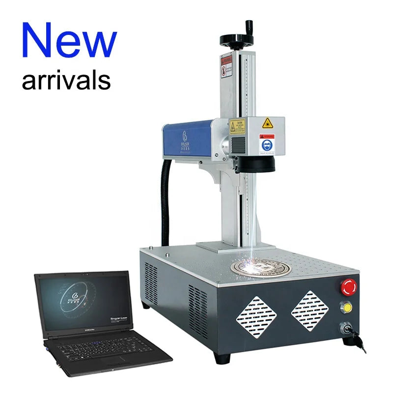 2024 Newest Jewellery Ring Bracelet Tag Dog Tag Cup Fibre Laser Marking Machine