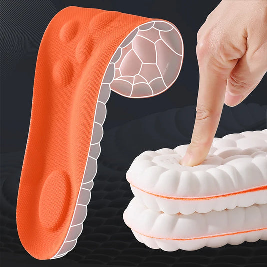 Plantillas deportivas de látex, almohadillas suaves de alta elasticidad para zapatos, plantilla ortopédica transpirable…