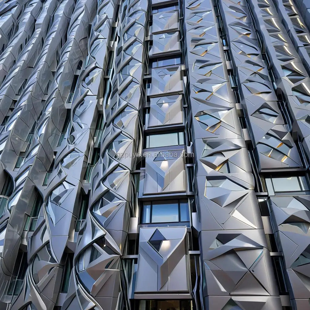 High-Quality Aluminum Veneer Sheets for Ceiling Curtain Wall Applications Durable Aluminum Veneer Panels Curtain Wall Systems