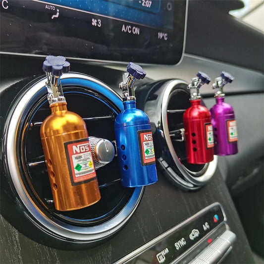 Ambientador de aire para coche, botella de nitrógeno, ventilación de aire, aromaterapia, Perfume, aromatizante, accesor…