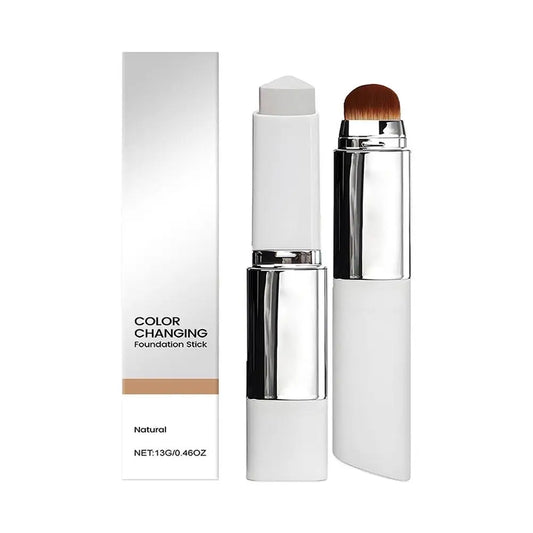 Base en barra 2 en 1 que cambia de Color, base iluminadora hidratante ligera líquida que cambia de Color para todo tipo…