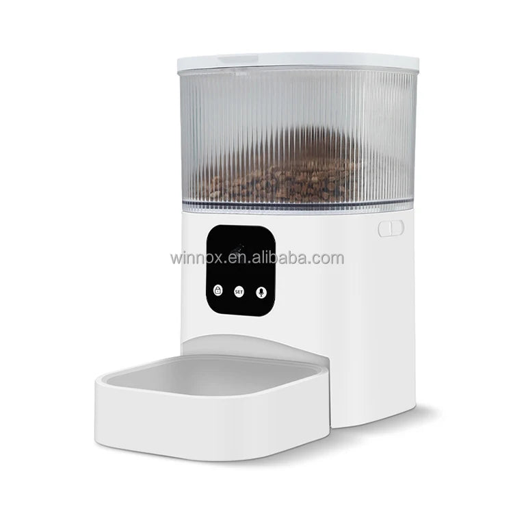 7 Days Delivery Petshop Products 3L Adjustable Portable Bowls Automatic Cat Feeder Dry Food Smart Pet Feeder with Camera
