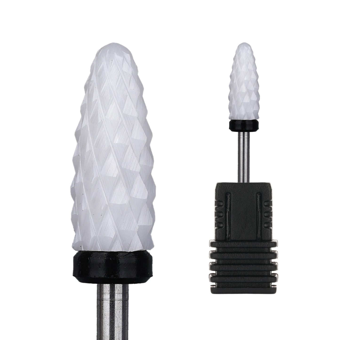 Professional Nail Drill Bits Set Art Tools Ceramic Nail Drill Bit Cutter for Manicure for Machine Nail Drill Bit Plastic Tube