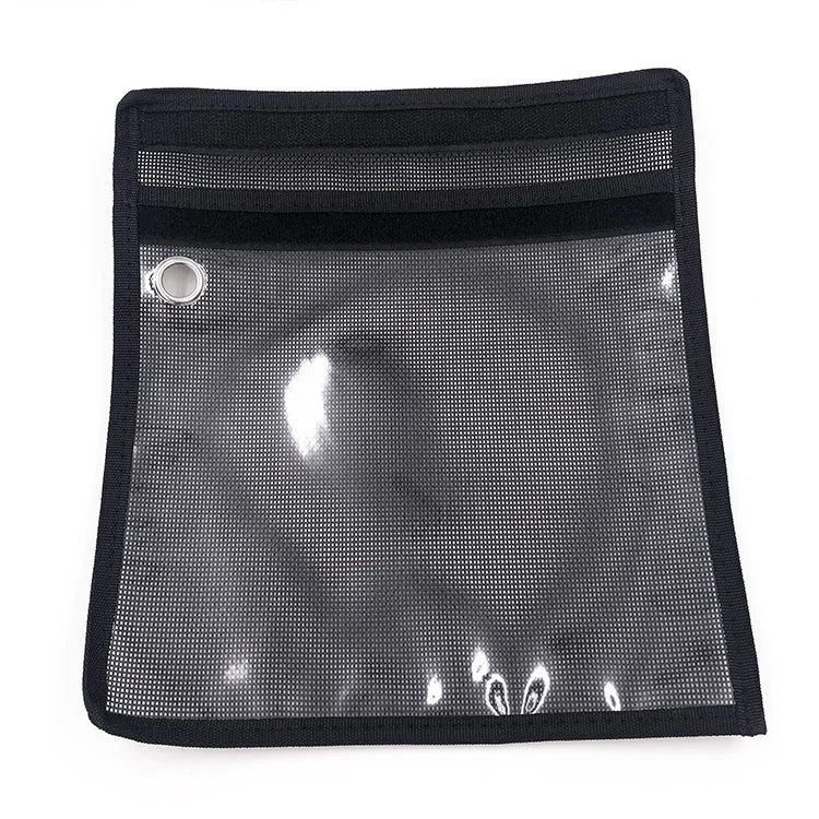 25*28cm OEM Soft Plastic Mesh Lure Bag for River Lake Offshore Trolling Octopus Ballyhoo Fishing