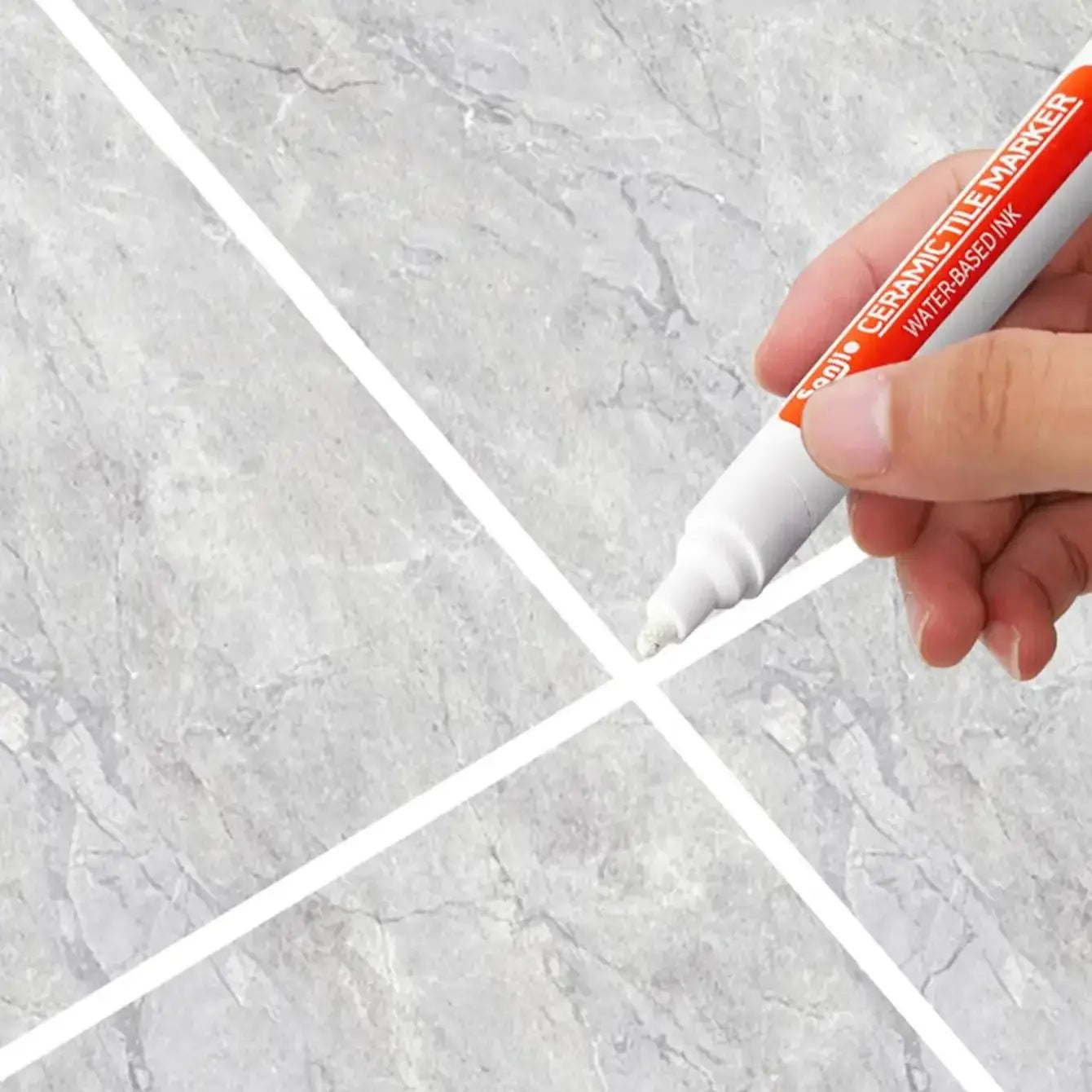 1/5/10/30 unidades Lápiz reparador de juntas de azulejos de cerámica para baño, anti-moho, impermeable, color blanco