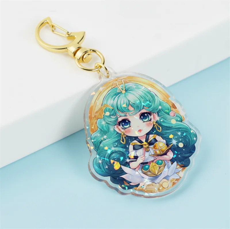 Custom Gradient Acrylic Keychains Custom Acrylic Charms Keychains Gradient Colors Acrylic Keychains