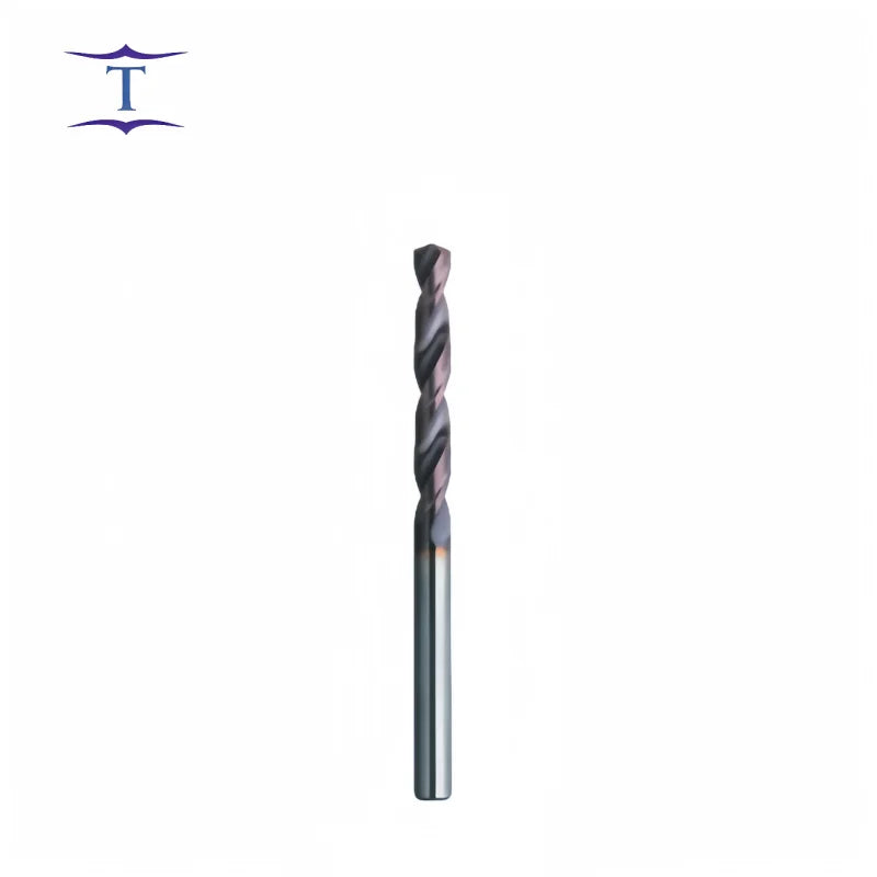 DC736 0.4-12mm Tungsten Carbide Drill Bit Split Point 120 Super Life Tialn Surface Finish Pre-Hardened Steel for Machine