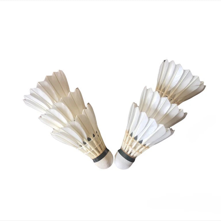 2021 BWF Badminton Class a Duck Feather Shuttlecocks Two-Layer Cork Head Super Duck Feather Speed 74-79 Tournment LIBOTAI VDW2