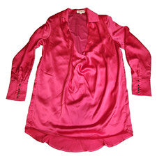 Vestido para mujer Cherry Mellow talla M rosa cuello elástico hombreras forrado nuevo sin etiquetas