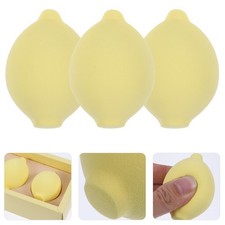 Esponja de maquillaje esponja de belleza base en forma de fruta 3 piezas