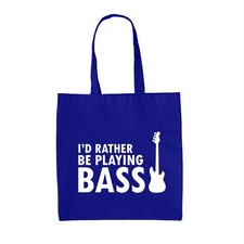Preferiría Estar Tocando Bajo - Bolsa De Lona - Regalo De Música Rock