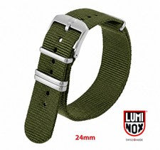 LUMINOX NAVY SEALS CORREA NYLON VERDE 24mm 3200 3500 3580 8840 9240