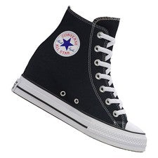 Zapatillas mujer Converse Chuck Taylor ALL STAR Wedge Platform negras nuevas