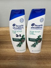 Champú y acondicionador anticaspa 2 en 1 para el cuidado del cuero cabelludo con picazón cabeza y hombros 12,5 oz