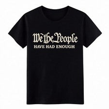 Camiseta Unisex Patriótica We The People Patriótica Gráfica - Camiseta Declaración Política