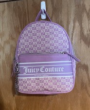 Bolso Mochila Juicy Couture Violeta Tul Extraíble Nuevo con Etiquetas