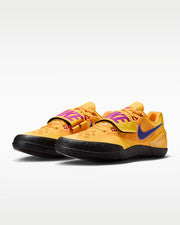 Nuevo Nike Zoom Lanzador Rotacional Zapatos de Pista para Hombres Talla 6 Dorado