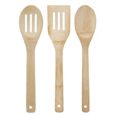 Juego de utensilios de cocina Core de bambú 4 piezas herramientas de cocina de madera asas pastel