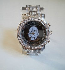 Hombre Acabado Plata Metal Pulsera Moda Vestir o Casual Hip Hop Reloj