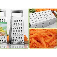 Caja multiusos 4 en 1 rallador de queso rebanadora de verduras frutas accesorios de cocina