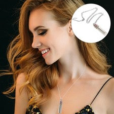 Aromatherapy Pendant Necklace Essential Oil Jewelry for Women Perfume
