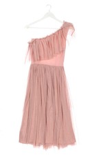 Vestido de fiesta elegante rosa antiguo talla 36 de ASOS One Shoulder