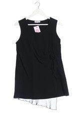 Vestido de verano Top Secret minivestido mujer negro viscosa talla 40 casual elegante