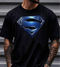 Camiseta con logotipo de Superman para hombre Camiseta con símbolo de Superman