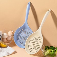 Zum Kochen Essential Hitzebeständiger Silikon Skimmer Löffel für Hausköche