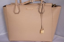 Nuevo Michael Kors Bolso de Mujer Mercer Cartera Beige Bolso de Hombro Bolso de Mano