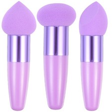 3 piezas bolígrafos de maquillaje de belleza bolígrafos de maquillaje en seco húmedo esponjas portátiles herramientas co