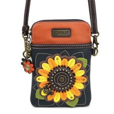 Bolso Bandolera Chala Teléfono Celular *Girasol* 2 Estilos para Elegir - NUEVO