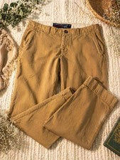 Pantalones chinos American Eagle Outfitters originales rectos caqui tostados 36x30 para hombre
