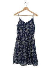 Vestido de verano Vero Moda talla 36 azul estampado floral