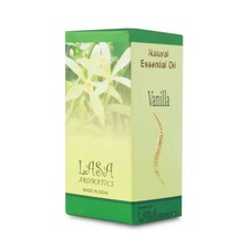 Aceite de perfume esencial natural Lasa Aromatics vainilla fragancia de larga duración 10 ml